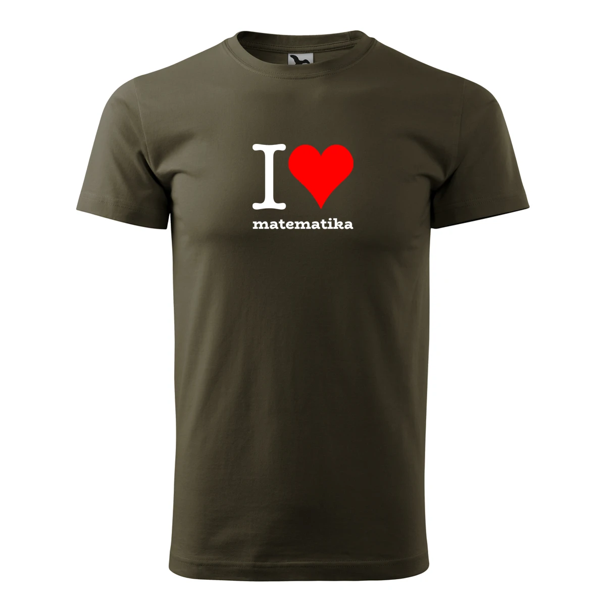 Army tričko I love matematika