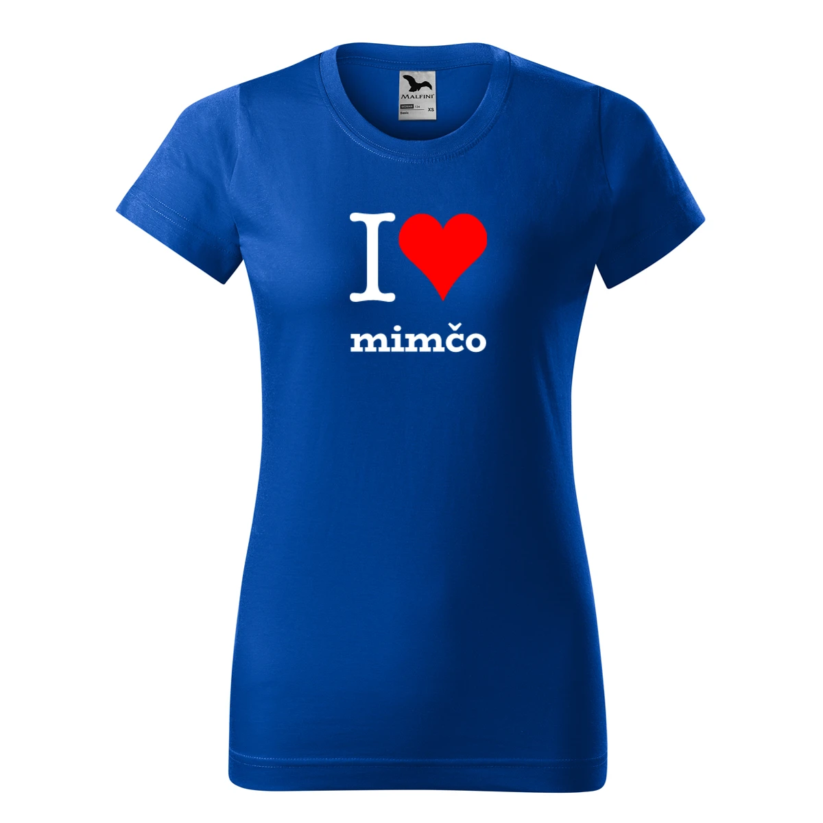 trička s potiskem Dámské tričko I love mimčo - novinka