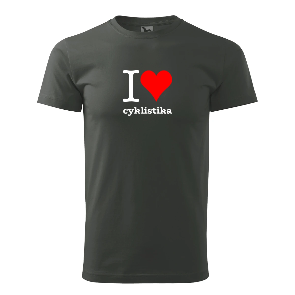 trička s potiskem Tričko I love cyklistika - novinka