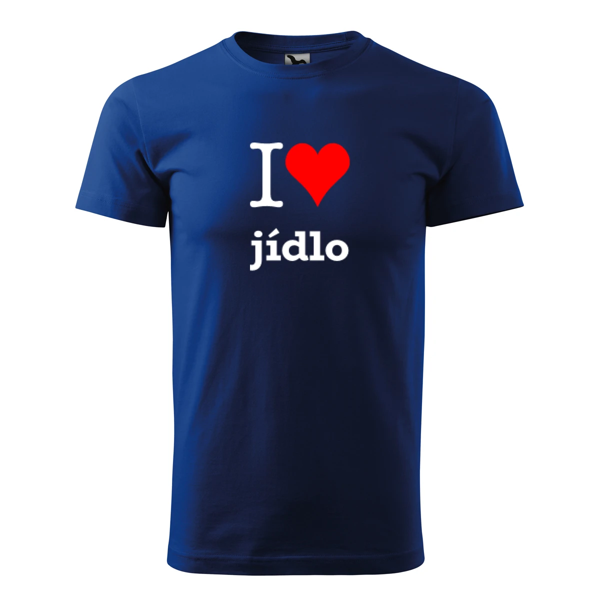 trička s potiskem Tričko I love jídlo - novinka