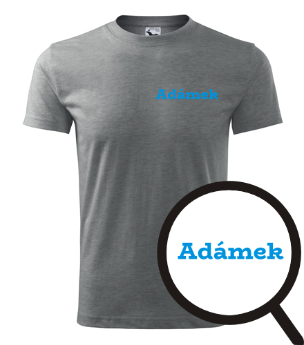 trička s potiskem Tričko Adámek - novinka
