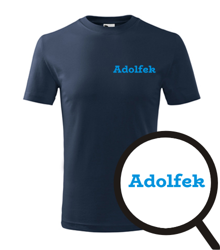 trička s potiskem Dětské tričko Adolfek - novinka