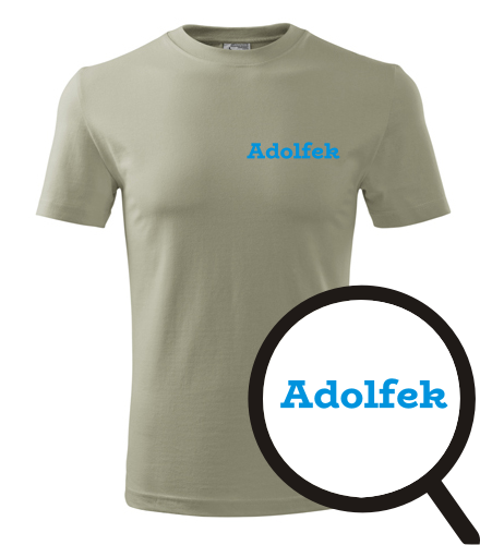 Khaki tričko Adolfek