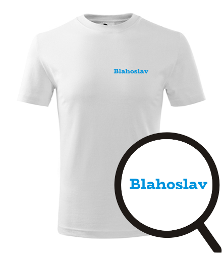 Bílé dětské tričko Blahoslav