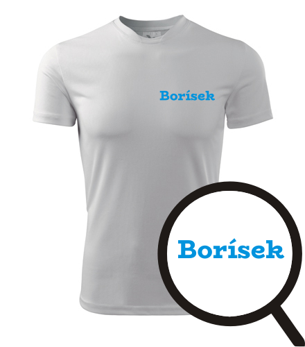 Bílé tričko Borísek