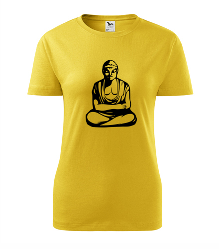 Dámské tričko Buddha - Dárek pro jogínku