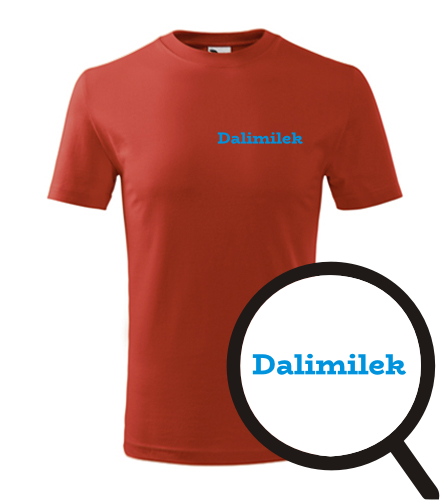 Dětské tričko Dalimilek - Trička se jmény na hrudi dětská - chlapecká - zdrobněliny