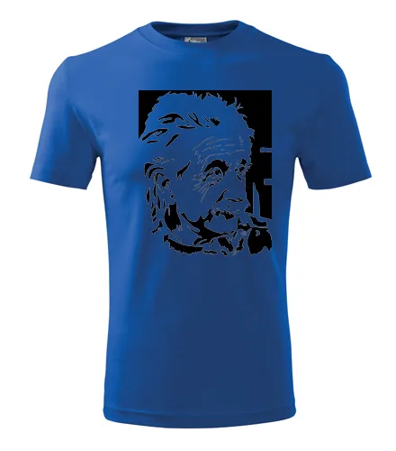Modré tričko Einstein