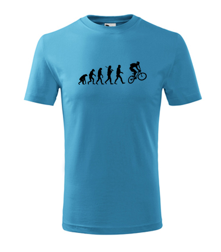 Dětské tričko Evoluce cyklista