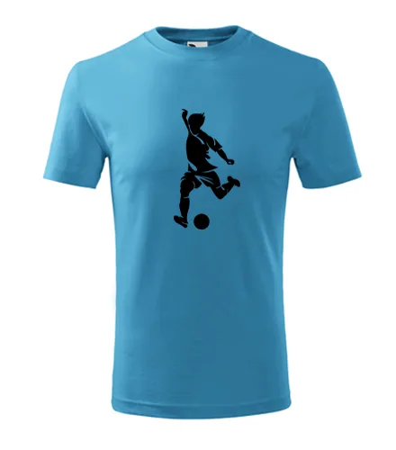 trička s potiskem Dětské tričko s fotbalistou 4