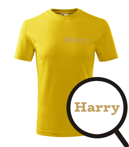 Žluté dětské tričko Harry