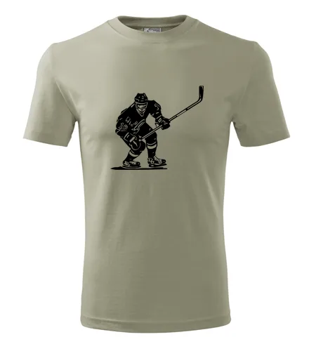 Tričko s hokejistou
