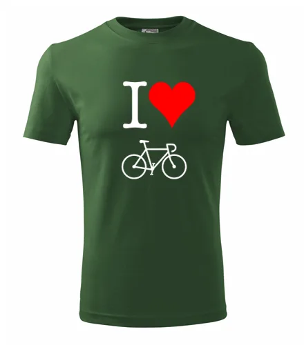trička s potiskem Tričko I love kolo - novinka