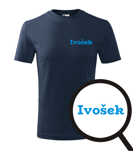 trička s potiskem Dětské tričko Ivošek - novinka