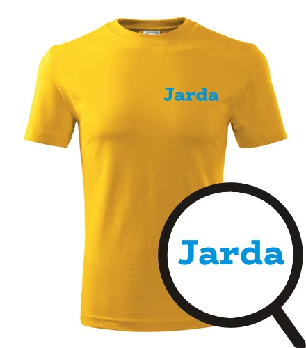 trička s potiskem Tričko Jarda - novinka