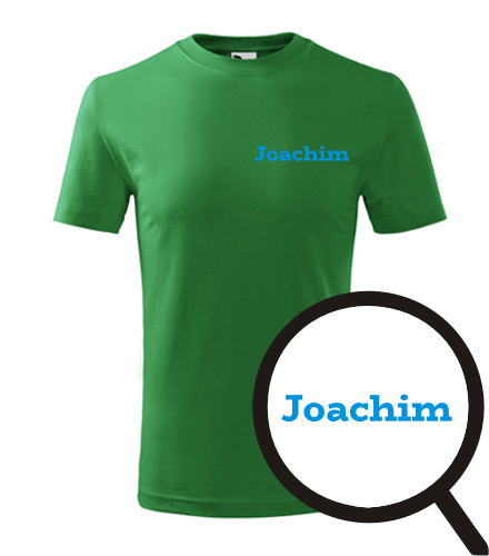 Zelené dětské tričko Joachim