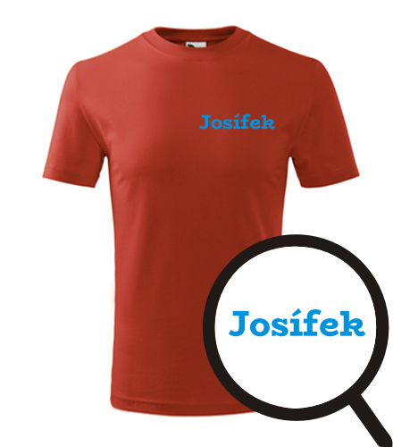 trička s potiskem Dětské tričko Josífek - novinka