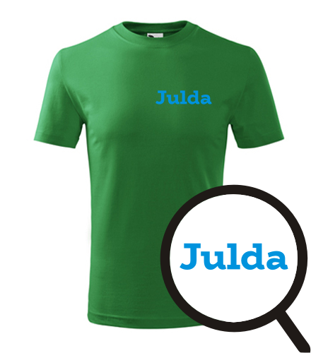 trička s potiskem Dětské tričko Julda - novinka