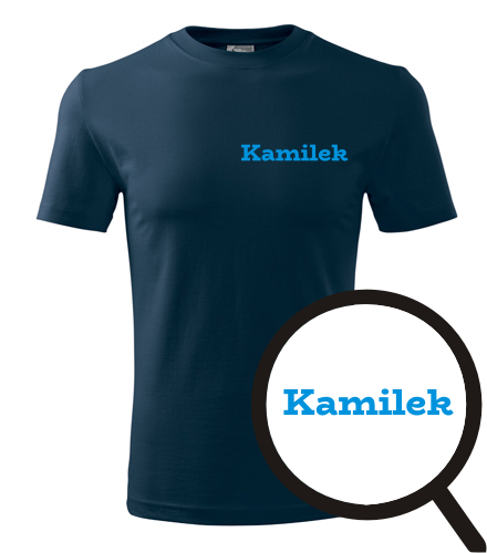 trička s potiskem Tričko Kamilek - novinka