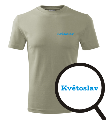 Khaki tričko Květoslav