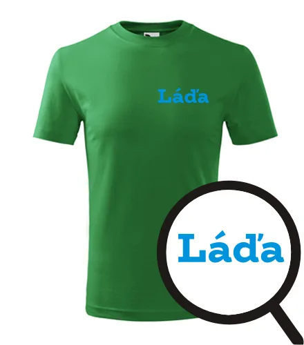 Zelené dětské tričko Láďa