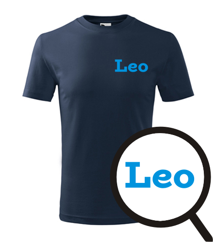 trička s potiskem Dětské tričko Leo - novinka