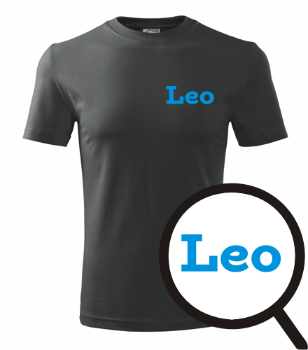trička s potiskem Tričko Leo - novinka