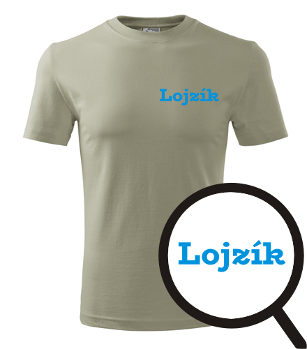 Khaki tričko Lojzík