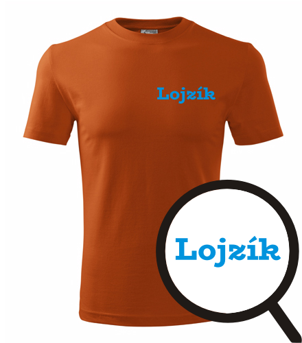 Oranžové tričko Lojzík