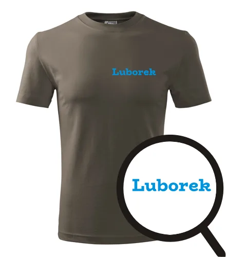 trička s potiskem Tričko Luborek - novinka