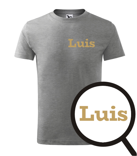 trička s potiskem Dětské tričko Luis - novinka