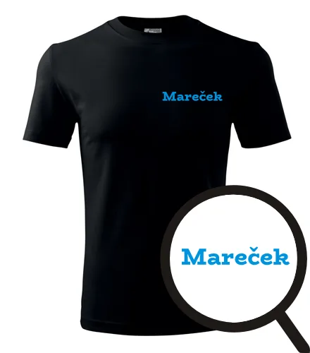 trička s potiskem Tričko Mareček - novinka