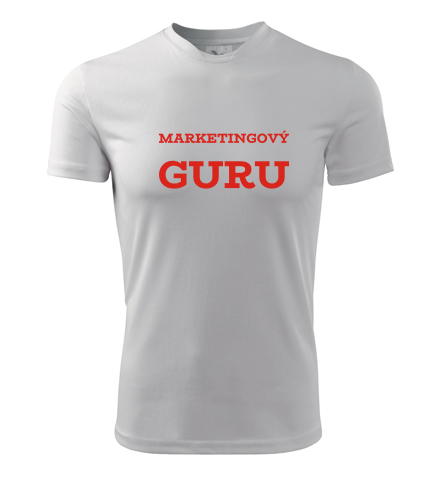 Tričko Marketingový guru - Vtipná firemní trička