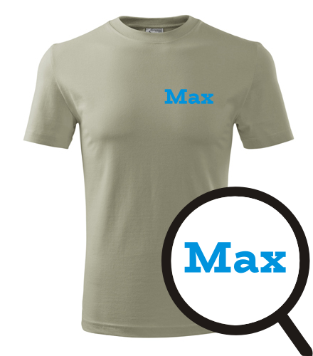 Khaki tričko Max