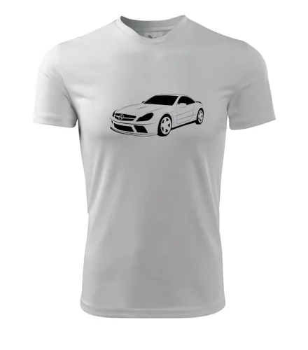 Bílé tričko Mercedes S Coupé