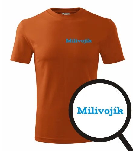 trička s potiskem Tričko Milivojík - novinka