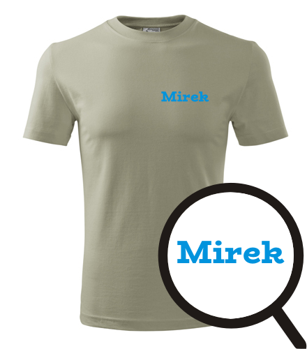 Khaki tričko Mirek