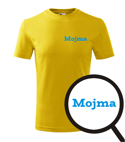 Dětské tričko Mojma - Trička se jmény na hrudi dětská - chlapecká - zdrobněliny