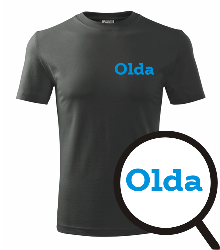 trička s potiskem Tričko Olda - novinka