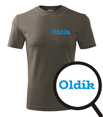 trička s potiskem Tričko Oldík - novinka