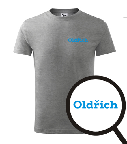 Dětské tričko Oldřich - Trička se jménem na hrudi dětská - chlapecká