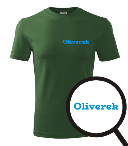 trička s potiskem Tričko Oliverek - novinka