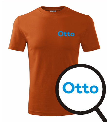 Oranžové tričko Otto