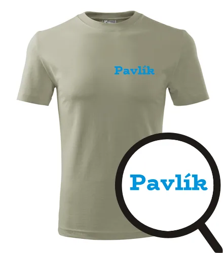 trička s potiskem Tričko Pavlík - novinka