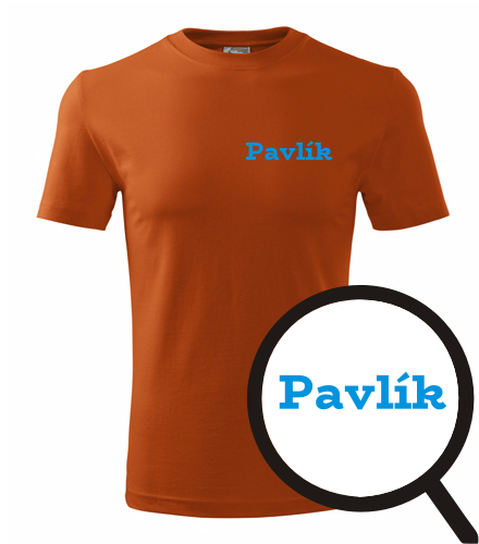 Oranžové tričko Pavlík