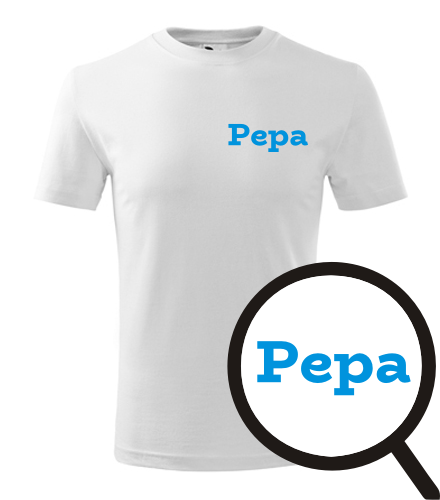 trička s potiskem Dětské tričko Pepa - novinka