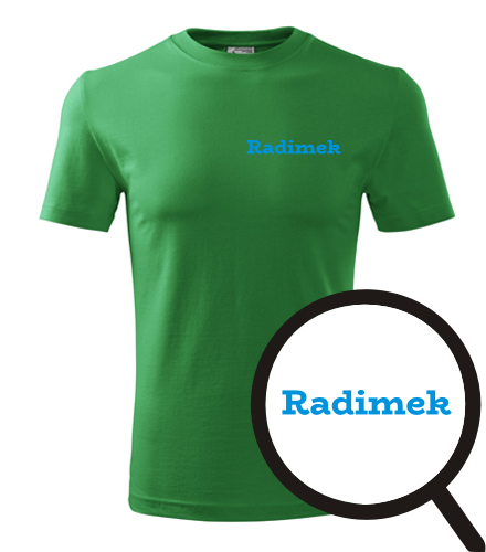 Zelené tričko Radimek