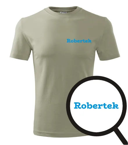 trička s potiskem Tričko Robertek - novinka