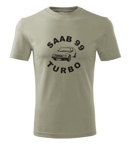 trička s potiskem Tričko Saab 99 Turbo - novinka