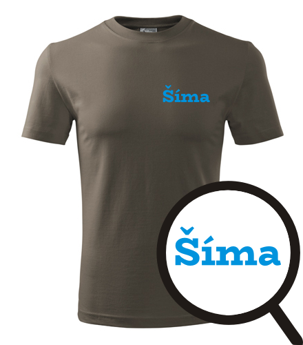 trička s potiskem Tričko Šíma - novinka